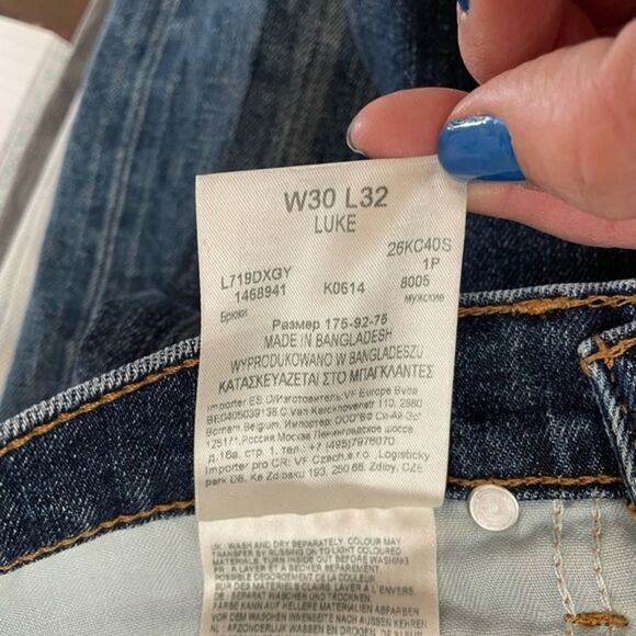Lee Luke Jeans sz 30x32 - Picture 5 of 8